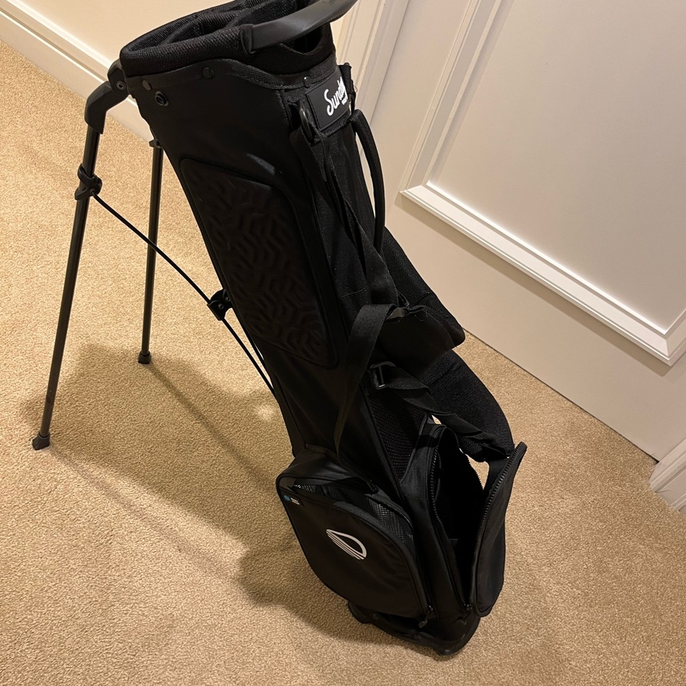 Sunday golf bag black